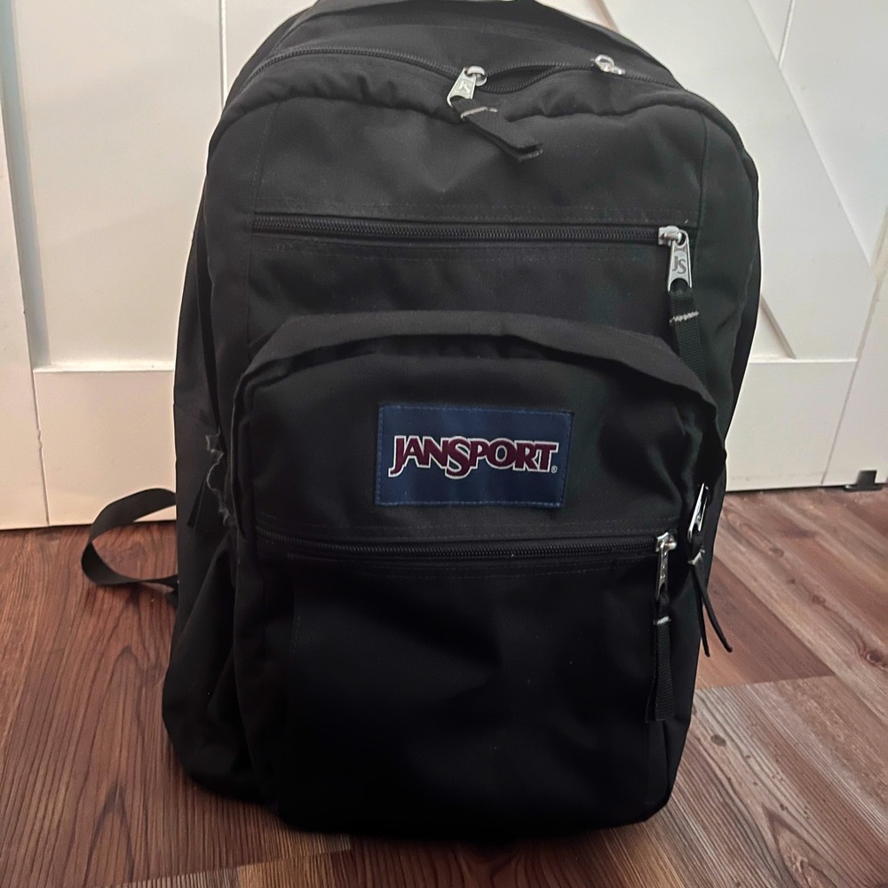 Jansport Classic Black Unisex Lg. Backpack